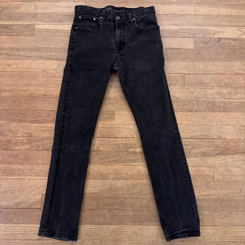 Eddie Bauer Men's Slim Black Jeans - Size 29x30
 b87